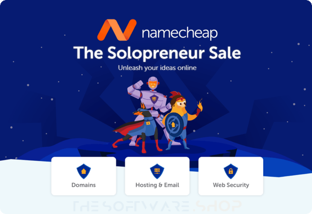 Namecheap Solopreneur Discount Coupon Sale