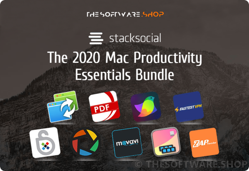 The 2020 Mac Productivity Essentials Bundle Coupon sale