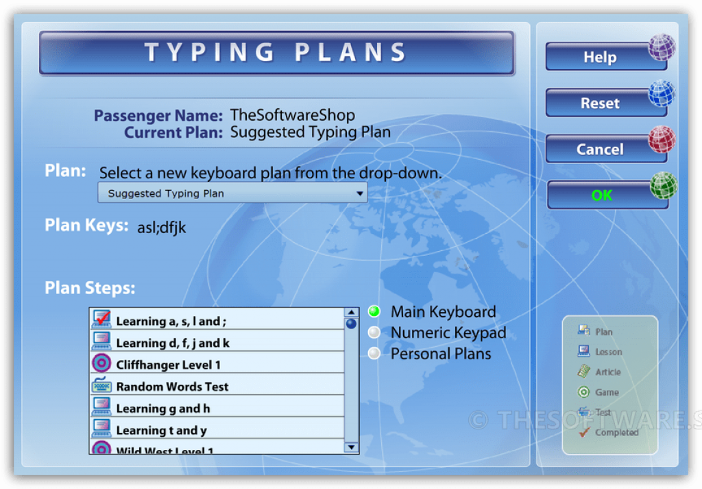 Typing Instructor Gold - Typing Plans