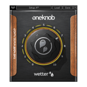 Waves oneknob Wetter Plugin review download discount coupon