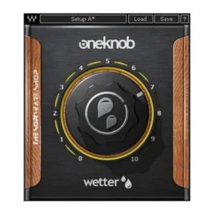 Waves oneknob Wetter Plugin review download discount coupon