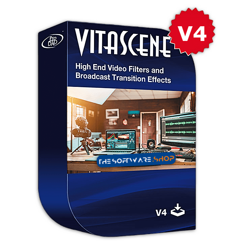 64% off on proDAD VitaScene V4 PRO: Lifetime Product Key | A Professional Video Transitions and Filter Effects Package – for Windows