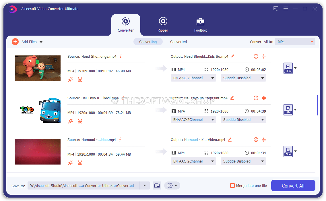 aiseesoft video converter ultimate vs wondershare