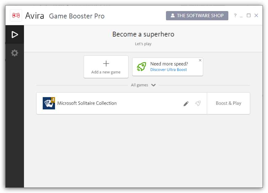 Avira Game Booster Pro