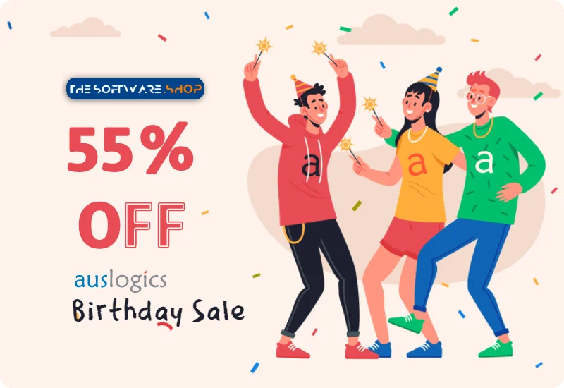 Auslogics Birthday Sale: 55% Off on Any Auslogics Product – Happy 17th Birthday to Auslogics!