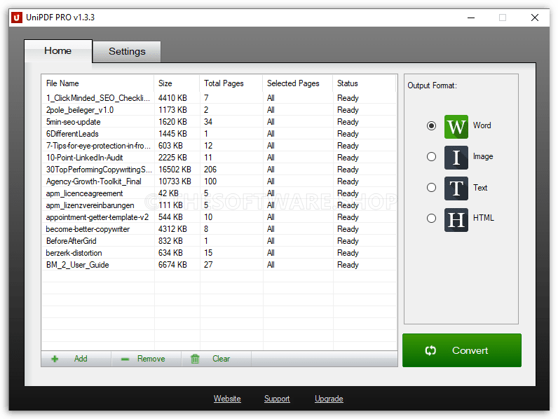 UniPDF PRO Screenshot