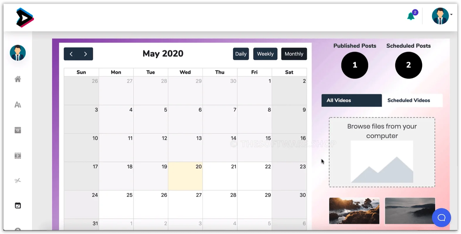 VideoTik Schedule