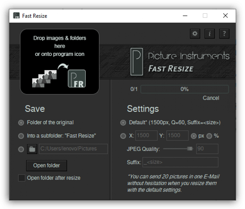 fast image resizer italiano fast image resizer italiano