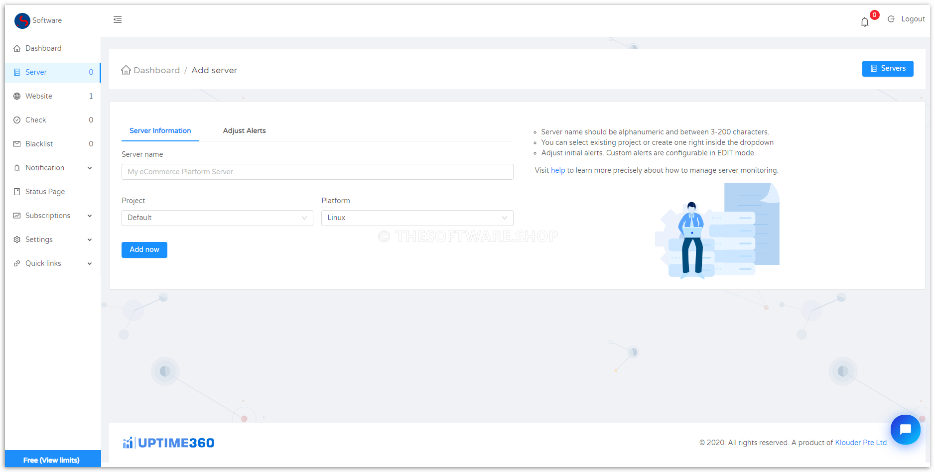Uptime360 Server