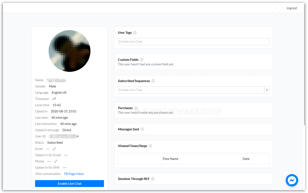 SilFer Bots - User Data