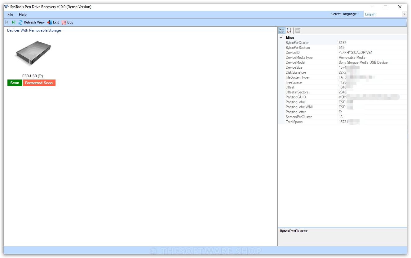 Systools Pen Drive Recovery - Devices with Removable Storage