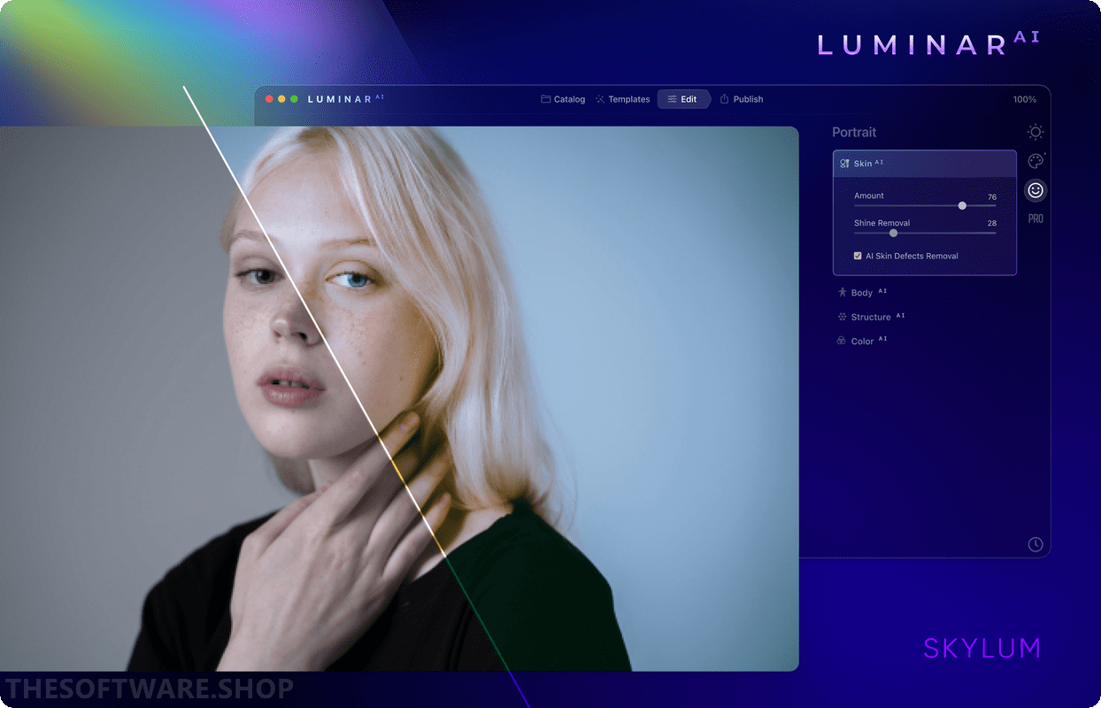 Luminar AI - Skin AI