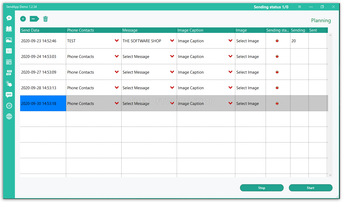 SendApp Planning