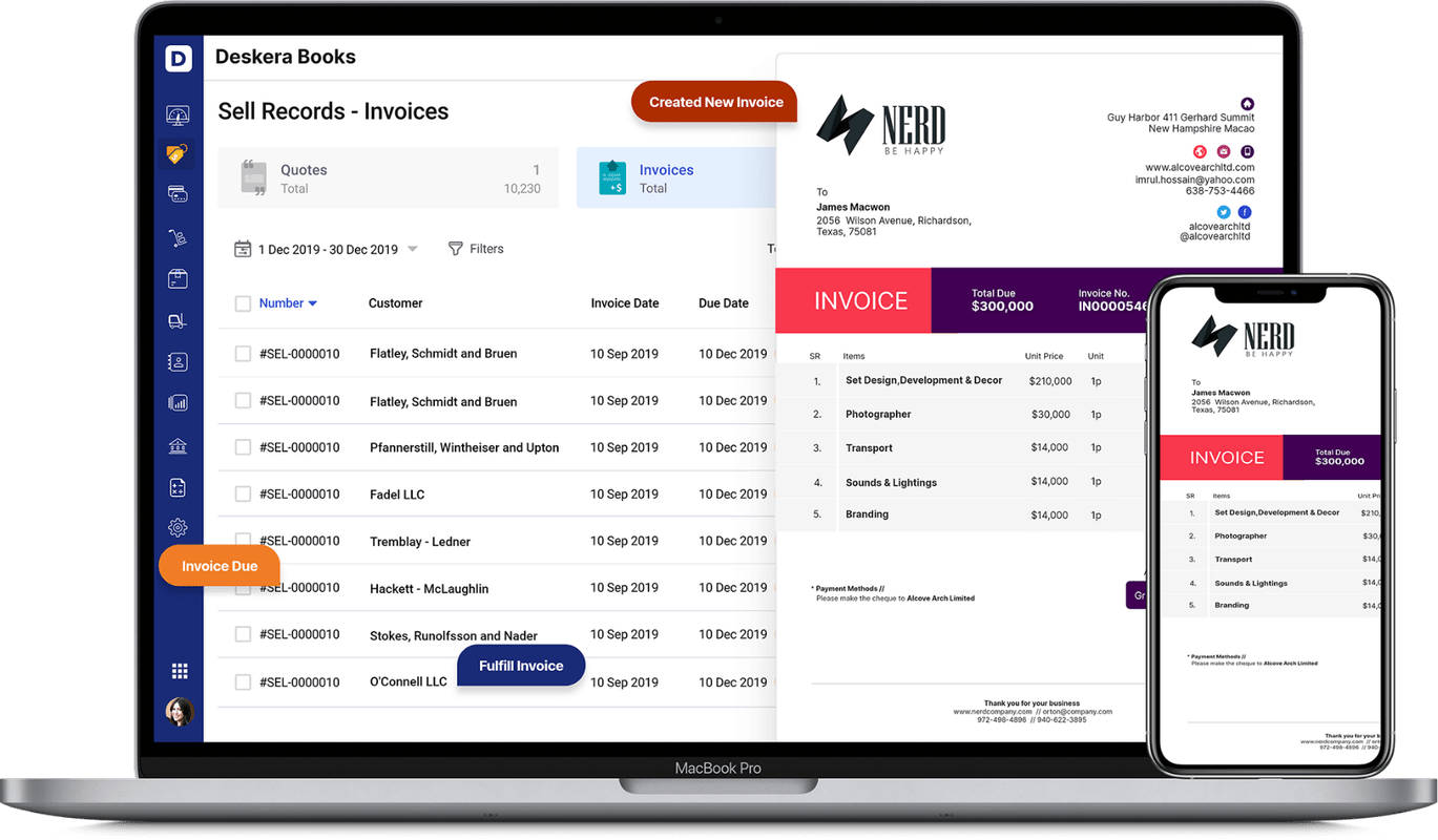 Books Invoices 2 Screenshot