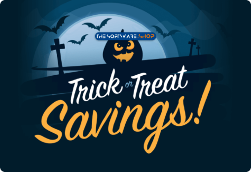 The Software Shop Halloween Sale Trick or Treat Savingns