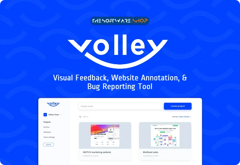 86% Off on Lifetime access to Volley Pro Plan – Visual Feedback, Website Annotation, & Bug Reporting Tool