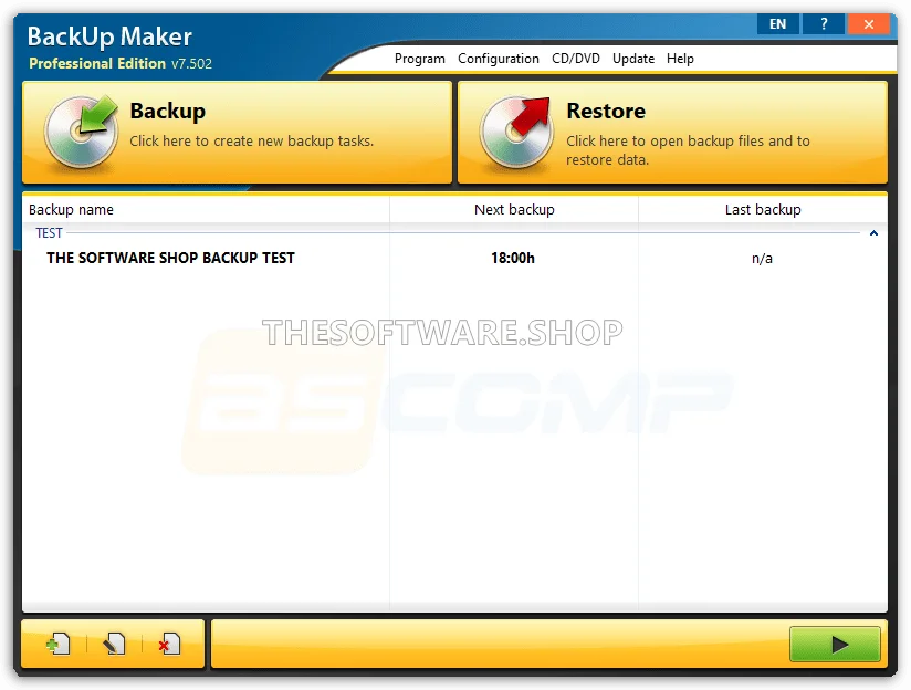 Main Interface Screenshot