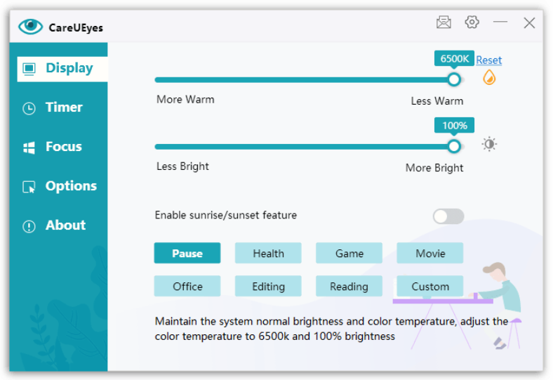 download the new version CAREUEYES Pro 2.2.6