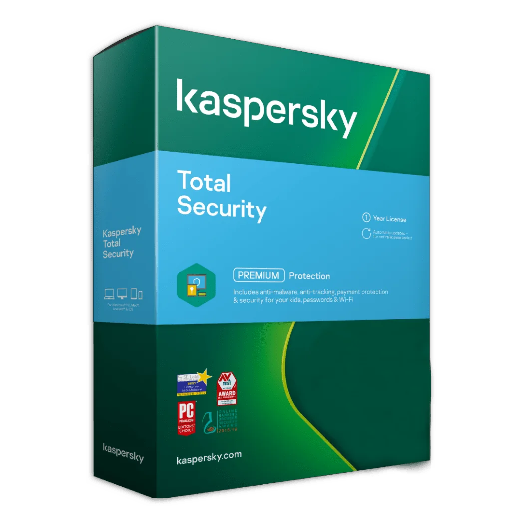 25% Off on Kaspersky Total Security 2021 – The Best-performing, Best-Selling Security Suite – Windows, Mac, Android,  iPhone, & iPad