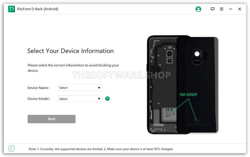 Select Device Info