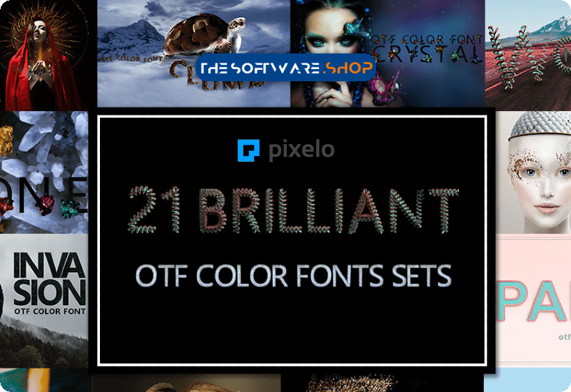 99% Off on 21 Brilliant OTF Color Fonts Set – A Very Unique Never Seen Before Deal of OTF Color Fonts