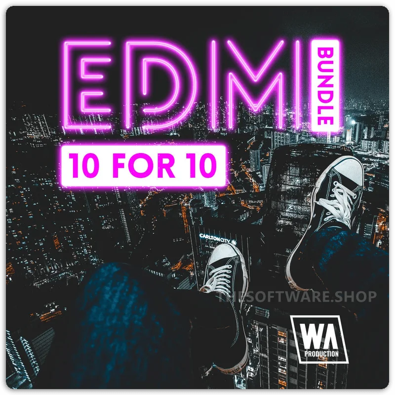 94% Off on EDM Bundle 10 For $10 by W. A. Production – 10 Best-Selling EDM Packs in 1 Bundle