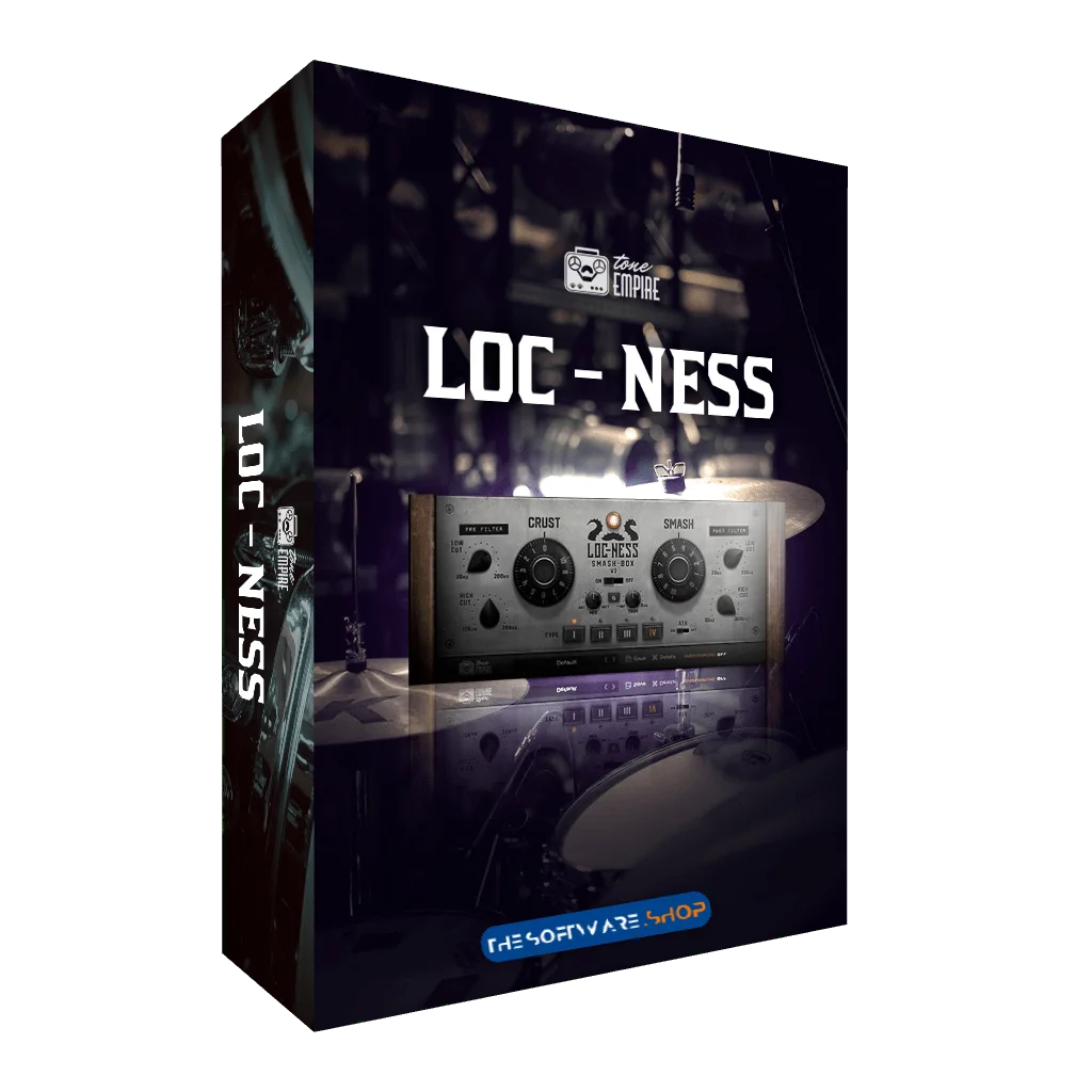 76% Off on LOC-NESS – A Brand-New & Better-sounding Drum/Percussion Processor by Tone Empire