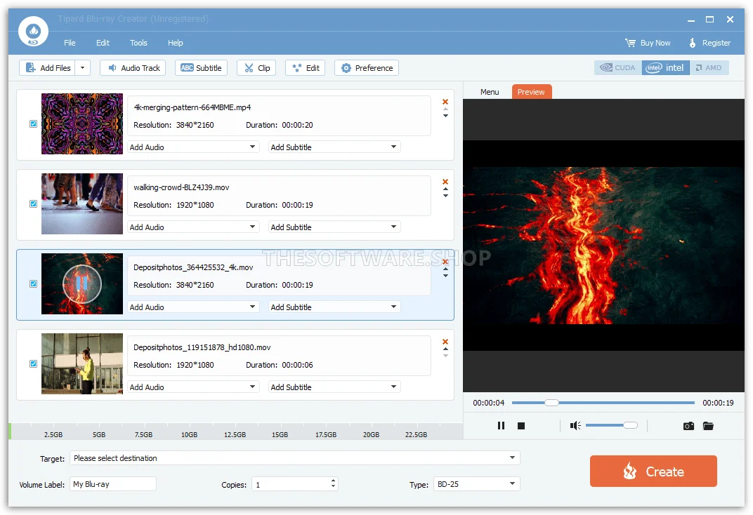 Added Video preview