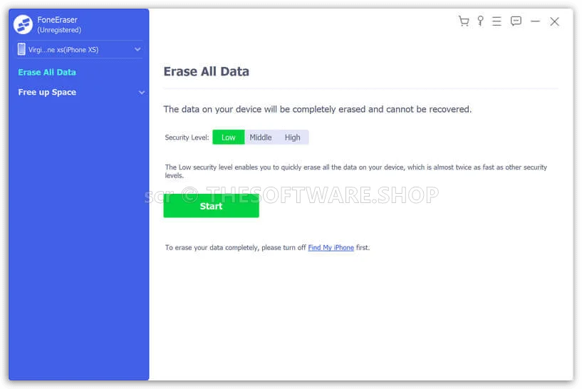 Erase All Data