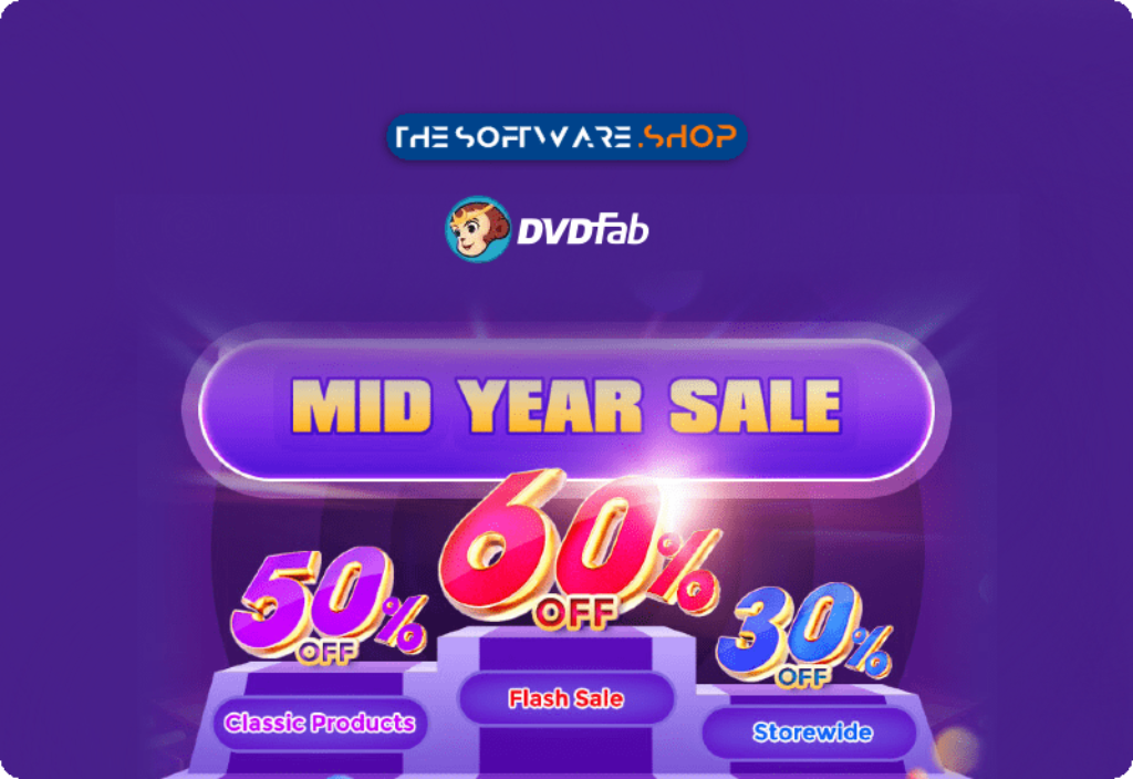 DVDFab Mid Year Sale Discount Coupon Code