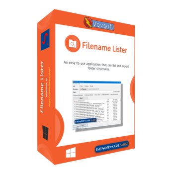 vovsoft Filename Lister Review DOwnload Discount Coupon Giveaway