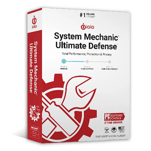 87% Off – iolo System Mechanic® Ultimate Defense™ | The Most Comprehensive Performance, Protection, and Privacy Package – for Windows