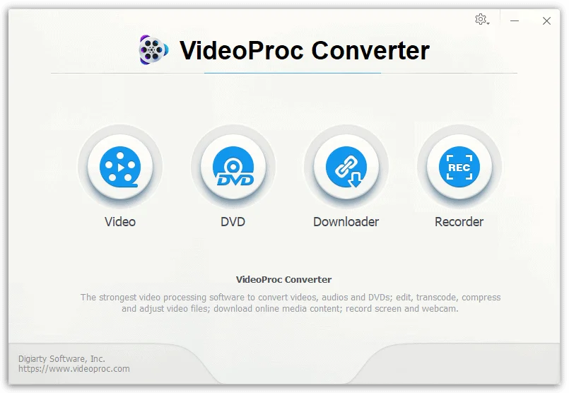 Main Interface