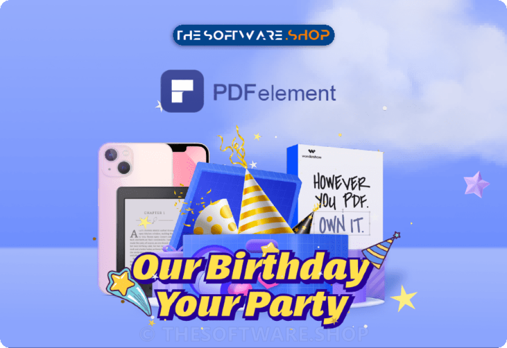 Wondershare PDFelement Anniversary Sale Discount Coupon