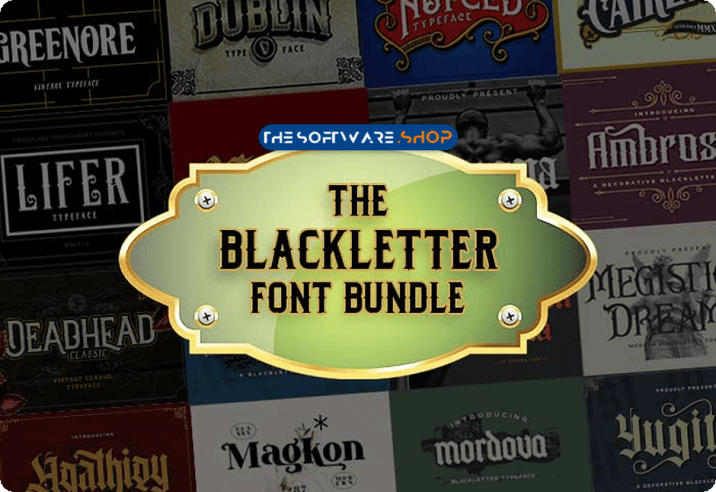 The Blackletter Font Bundle Review Discount Sale