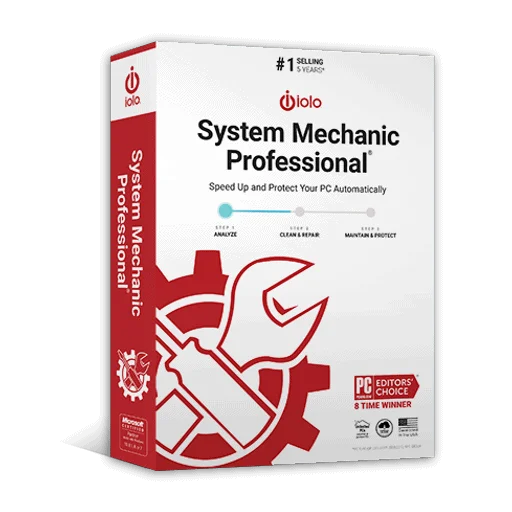 70% Off – iolo System Mechanic Pro: WHole Home License, 1 Year | The AntiVirus and PC Cleanup Solution – for Windows