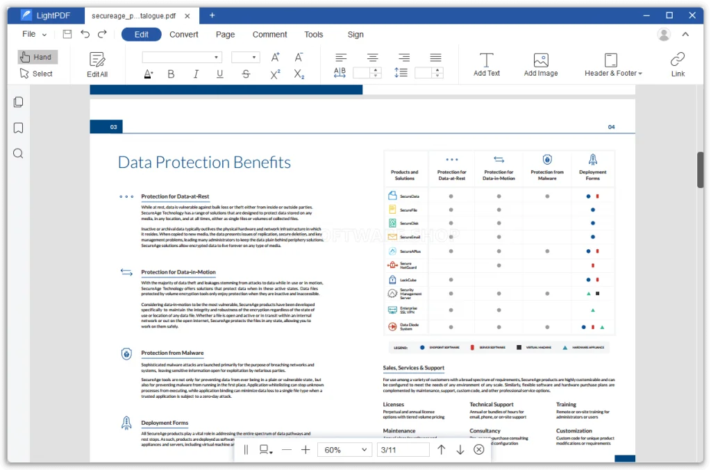 LIghtPDF VIP Desktop - Editor