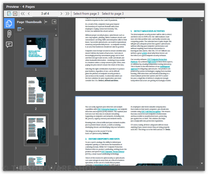 MG PDF Split Merge - Preview