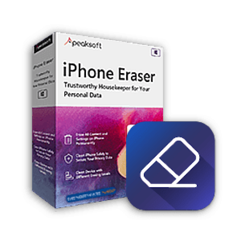 Apeaksoft iphone eraser как пользоваться