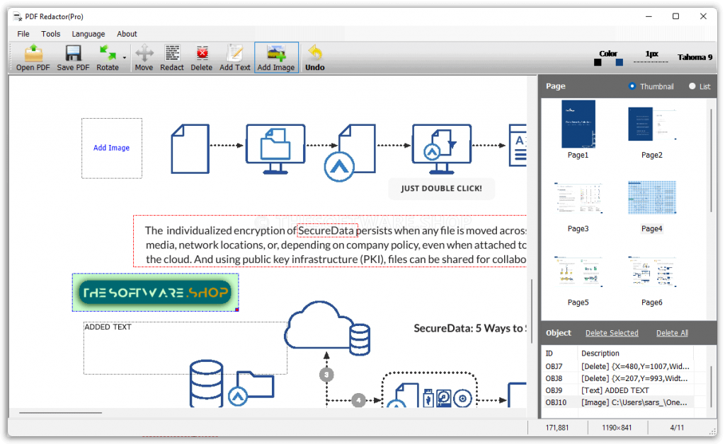 PDF Redactor PRO - Edit