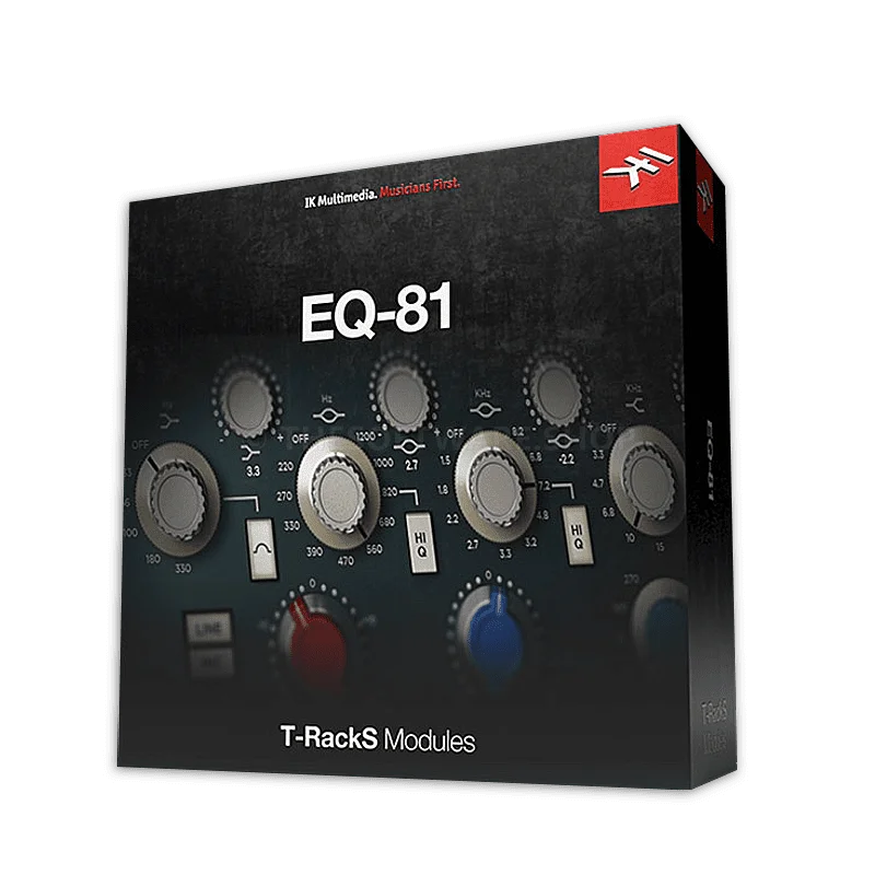 Audio Plugin Giveaway – T-RackS EQ 81: Free License | Discrete Preamp and Equalizer – for Mac & Windows in VST2, VST3, AAX.