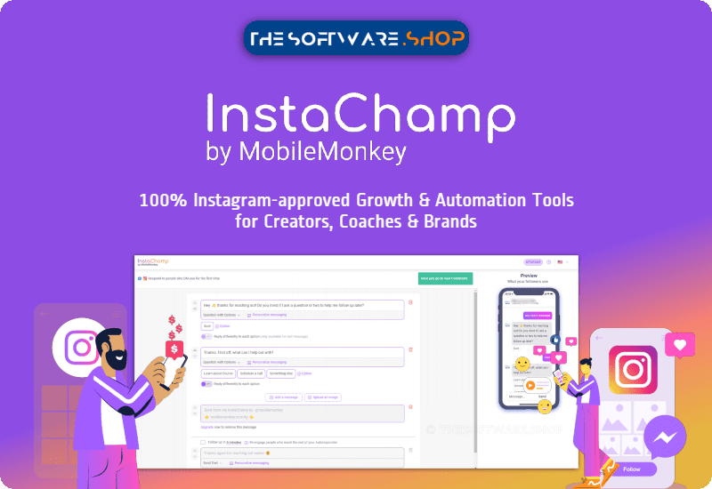 91% Off on InstaChamp – Lifetime Access – Instagram-approved Growth & Automation Tools for Creators, Coaches & Brands