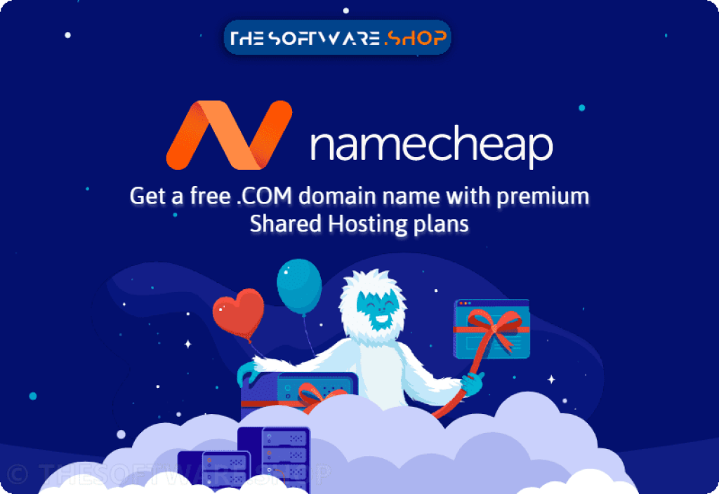 Namecheap Free COM Domain With Premium Hosting