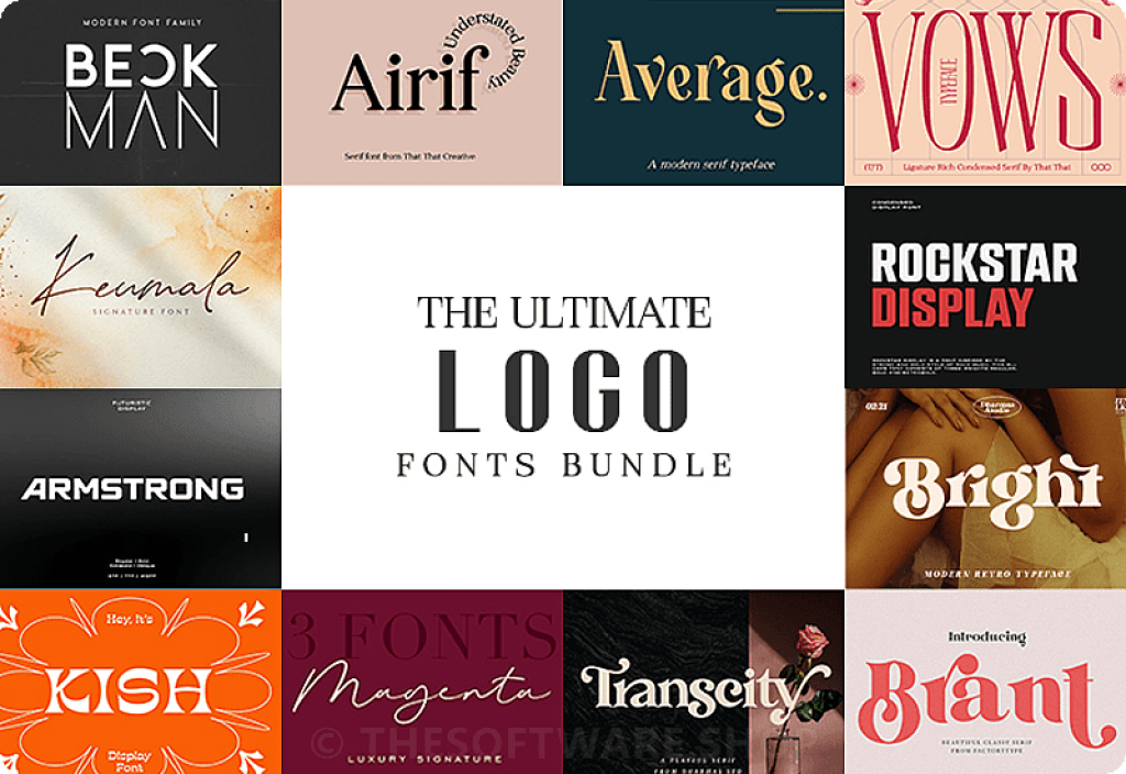 The Ultimate Logo Fonts Bundle Review download discount pixelo coupon
