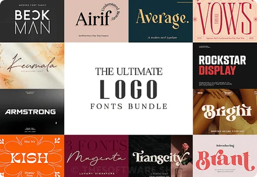 The Ultimate Logo Fonts Bundle Review download discount pixelo coupon