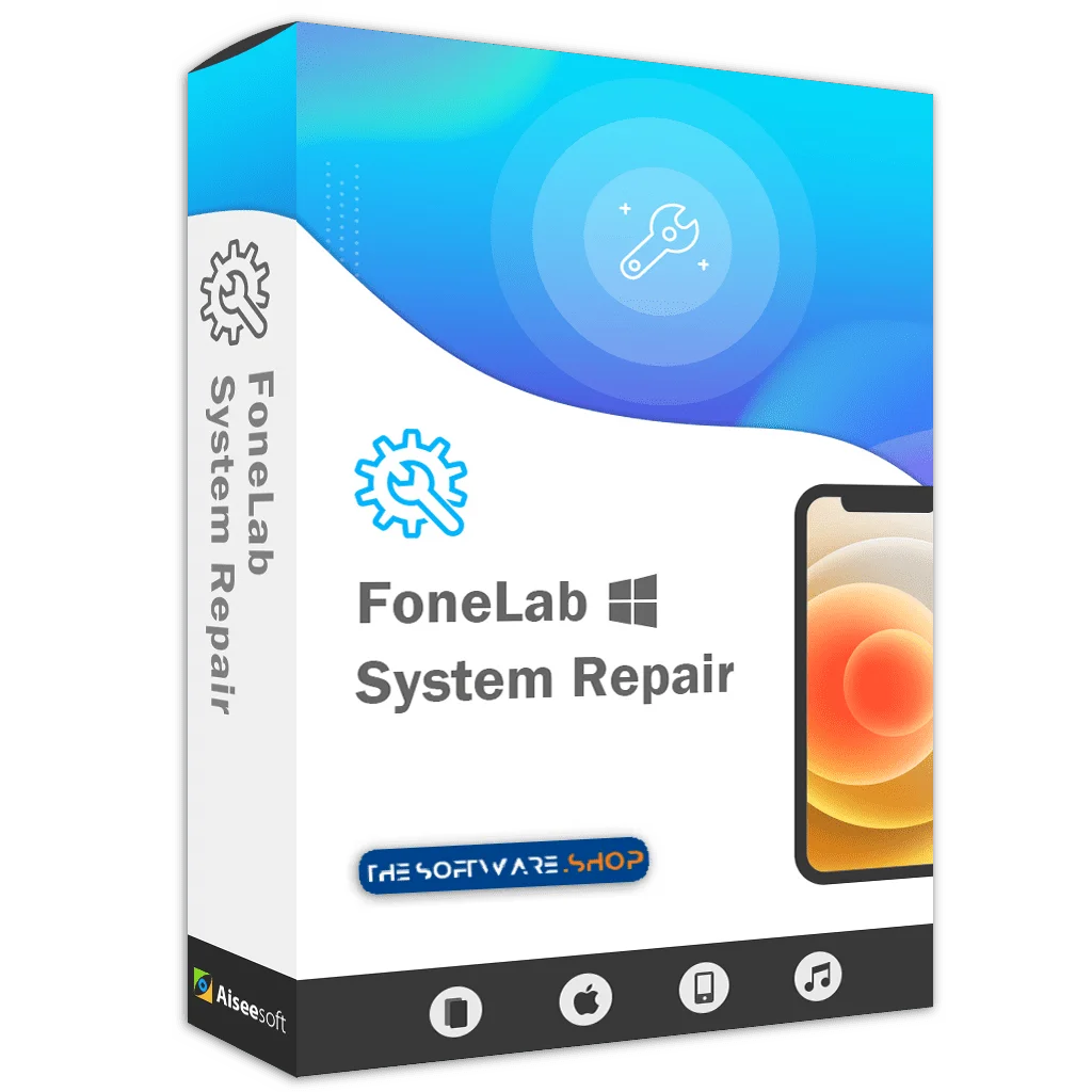 60% Off on Aiseesoft Fonelab – iOS System Recovery (Lifetime License) – Fix iPhone, iPad, iPod to Normal – for Windows / Mac OS X