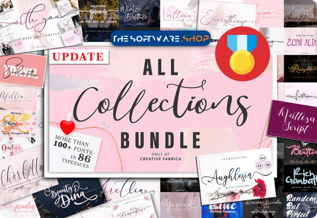 CF All Collections Font bundle Aldi Design