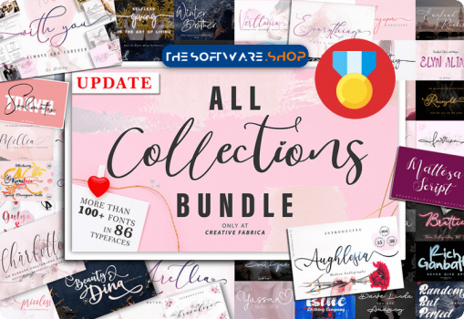 CF All Collections Font bundle Aldi Design