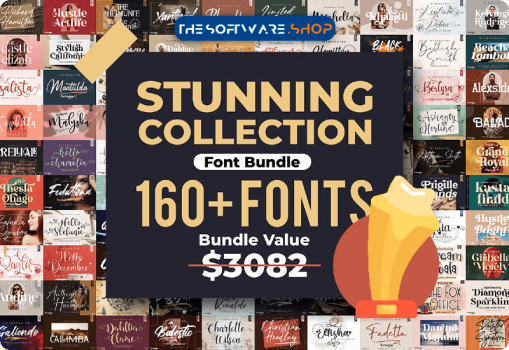 Creative Fabrica Letterena Studios Stunning Font Bundle