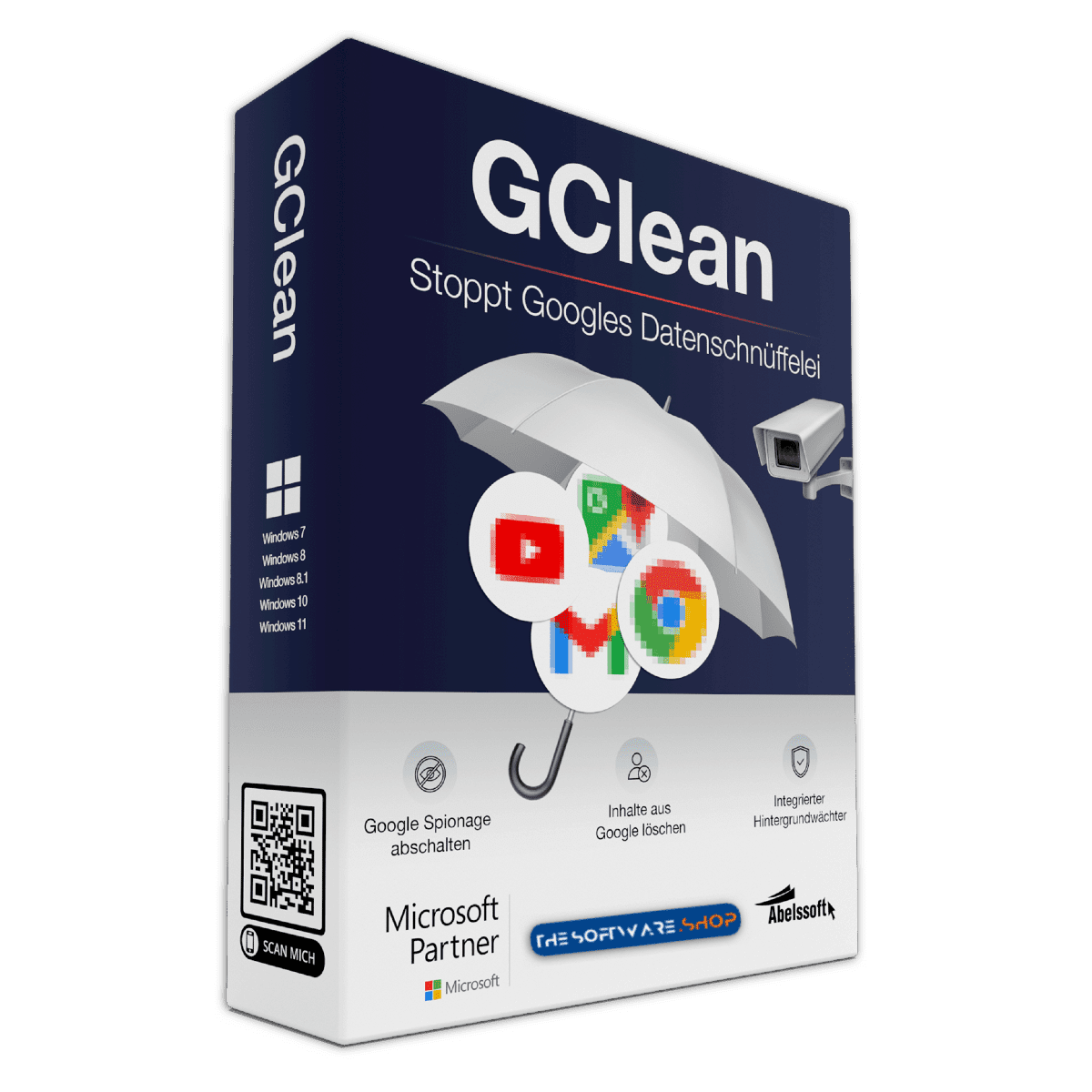 75% – GClean 2024: Lifetime Updates License  | Automatic Google Trace Watcher & Deleter – for Windows